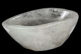 Polished Quartz Bowl - Madagascar #120191-1